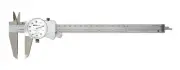 Mitutoyo 505-743J - 8" Dial Calipers .1/Rev 001 Grad. White Face