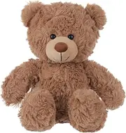 [Apricot Lamb] Toys Plush Flower Teddy Bear Stuffed Animal Soft Cuddly Perfect for Child （Brown Bear,9 Inches