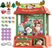 Christmas Claw Machine for Kids, Mini Vending Machines Candy Toys for Girls, Arc