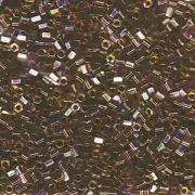 Berry Lined Lt Topaz AB Miyuki Hex Cut Seed Beads 8/0 (8C-9342-TB)