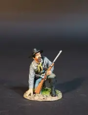 JOHN JENKINS BATTLE OF ROSEBUD 1876 RSBUD-07 DISMOUNTED U.S. CAVALRY KNEELING