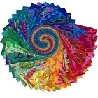 Kaffe FassettClassics Plus - 2.5in DR - Rainbow || Classics Plus Pre-Cuts 40 pcs