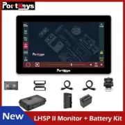 Portkeys LH5P II 5.5" HDMI Camera Control Field Monitor Touch Screen + Battery