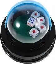 Sosoport Automatic Electric Dice Shaker Cup Family Dice Cup for Fun Game Nights Stylish Design for Parties and Engaging Tabletop Entertainment
