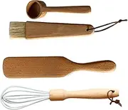 NAMOARLY Egg Whisk Set Cooking Utensil Set Silverware Spoons for Cooking Silverware Spoons Baking Tools