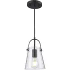 Trans Globe Lighting PND-2174-BK Curry Mini Pendant Black