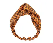 Headband Cheetah Headbands for Women， Leopard Knotted Headband for Women is a Comfy Cute Headband