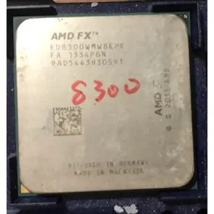 AMD FX 八核心處理器 am3+ 推土機系列 fx8100 fx8300 fx8320 fx8350