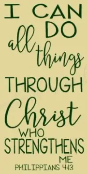 REUSABLE STENCIL 7098 J 11"x20" ~I can do All things DIY MYLAR SIGN STENCILS