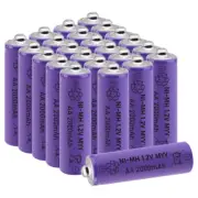 Lot 1.2 V AA AAA Rechargeable Batteries Ni-MH Ni-CD Cell-Smart Battery Charger
