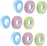 FRCOLOR 12pcs Eyelash Grafting Tape for Diy Lash Extensions Breathable Adhesive Fabric Tape