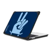 MacBook Pro 13-inch (M1 / M2 / Intel) Bounce Case RM Peace Sign Skateboard