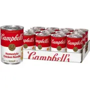 Campbell’s Condensed Homestyle Chicken Noodle Soup 10.5 Ounce Can Pack of 12 ...