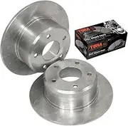 2 Rear Disc Rotors+Brake Pads for Holden Commodore Caprice Statesman Calais & for Toyota Lexcen VR VS V6 3.8L LG2 L67 6cyl 3.8L VH V8 5.0L LB9 1993 1994 1995 1996 1997 1998 1999 2000