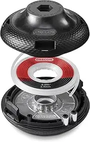 Oregon Gator SpeedLoad Universal 4-1/2” Trimmer Head & Line for Gas String Trimmers & Multi Tools Up to 25cc. Fits Ryobi, Homelite, TroyBilt, Stihl and More