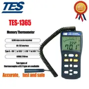 TES-1365 Digital Datalogging Humidity Temp Temperature Meter Tester #