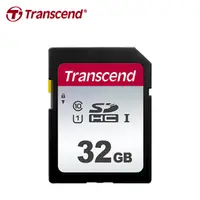 在飛比找PChome24h購物優惠-Transcend 創見 32GB 300S SDHC UH