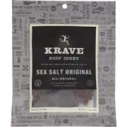 Jerky Beef Sea Salt 2.7 Oz(Case Of 8) By Krave Pure Foods
