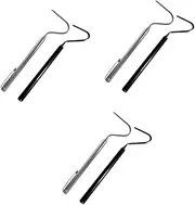 Ipetboom Sets Professional Reptile Catching Supplies Snake Hooks Grabbers for Snake Enthusiasts Pcs