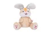 Nuby Peek a Boo Friends Animated Plush Toy with Music and Interactive Play, Bunny - Easter Basket Stuffers for Kids or Toddlers