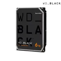 在飛比找PChome商店街優惠-WD Black 黑標 6TB 3.5吋 電競硬碟 WD60