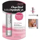 Chapstick Total Hydration Moisture + Tint Rose Petal Tinted Lip Balm Tube 0.12oz