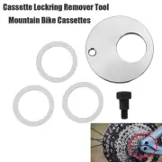 Bicycle Bike Cassette Removal Tool Lockring Freewheel Repair O-ring Screw Set