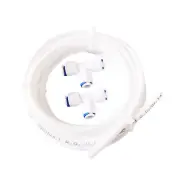 PE Water Pipe 2 Points Three-Way Joint 3 Meters Water Pipe One In And Two Out