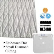 White EVA Foam Boat Flooring Mat Marine Decking Sheet | Surfboard Traction Pad