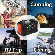 Flashfish 110V Portable Power Station AC 200W Solar Generator 151WH Outdoor Emer