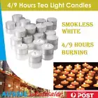 4/ 9 Hour Tea Light Candles Bulk Tealights Unscented Candle Wedding Decoration