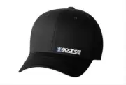 Sparco High Quaity Flex Fit Lid Ball Cap With Logo L/XLarge Cotton Navy SP14BM