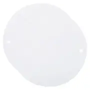 Pre Cut Pottery Cloth Soft Cloth Leather Clay Pottery Tools, White, 2 Pcs