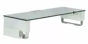 Mount-It! Computer Monitor Stand with USB Riser | Fits 24-32 Inch Screens