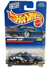 HOT WHEELS - 1998 - CHEVROLET CAMARO Z28 -BLUE #1078