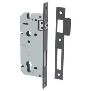 85mm Euro Roller Lock (45mm Backset), Matte Black