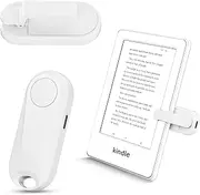 RF Remote Control Page Turner for Kindle Paperwhite, K2 Page Turner for Kindle iPad iPhone Android Tablets E-Book Reading Novels (White)