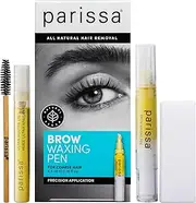Parissa Brow Waxing Pen, Salon-Style Hair Removal for Precise Eyebrow Shaping, Quick & Mess-Free, At-Home Waxing Kit