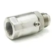 Inline Super Swivel - 1/2" MPT Inlet x 1/2" FPT Outlet; 5000 Max. PSI