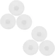 BESTOYARD 6pcs Round Spill Stopper Anti-leaking Bottle Lid Plug Reusable Silicone Bottle Lid Leak Stopper