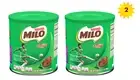 NESTLE MILO Chocolate Flavored Nutritional Drink Mix 14.1 oz. x 2 cans Canister