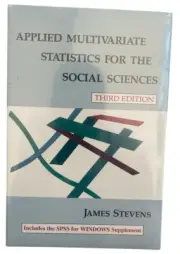 Applied Multivariate Statistics for the Social Sciences Paperback New 3th Ed.