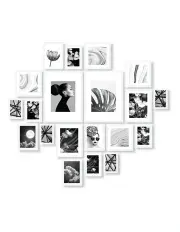 [Cooper & Co] Instant Gallery Wall 20 Piece Frame Set in White