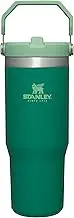 Stanley IceFlow Stainless Steel Tumbler - Vacuum Insulated Water Bottle for Home, Office or Car Reusable Cup with Straw Leak Resistant Flip Cold for 12 Hours or Iced for 2 Days, Alpine, 30oz