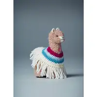 在飛比找蝦皮商城優惠-ST.MALO秘魯工匠手工針織斗篷羊駝娃娃/ 15cm/ 駝