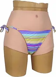 [ZSWN] Crossdresser Vagina Panties Silicone Panty Realistic Sissy False Pussy Underwear Men' Can Inserted Briefs for Shemale