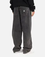 [X-LARGE] X-large Baggy Bull Denim 91 Pants Washed Black - Size 34 34 Washed Black