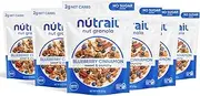 NuTrail Nut Granola, Blueberry Cinnamon, No Sugar Added, Gluten Free, Grain Free, Keto, Low Carb, Healthy Breakfast Cereal 8 oz. 6 Count