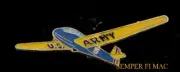 TG-2 TRAINING GLIDER HAT PIN UP US ARMY AIR CORPS Schweizer 2-8 PILOT SOLO GIFT