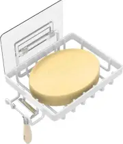 Soap Bar Holder for Shower, No Drilling, 304 Rustproof Stainless Steel, Wall Mou